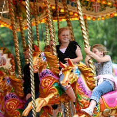 Childrens Carousel Funfair Ride for hire Company Fun Day Giant Inflatable